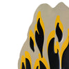 Dodge SRT Hellcat Embossed Shaped Metal Wall Sign - 14.5" x 17.4"